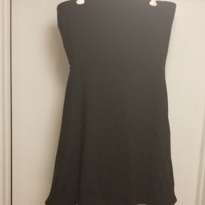 Strapless cotton/ spandex dress